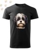 Shih Tzu (17) mintás Férfi-unisex póló - Több színben