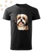 Shih Tzu (18) mintás Férfi-unisex póló - Több színben