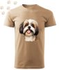 Shih Tzu (18) mintás Férfi-unisex póló - Több színben