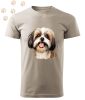 Shih Tzu (18) mintás Férfi-unisex póló - Több színben