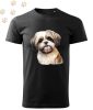 Shih Tzu (19) mintás Férfi-unisex póló - Több színben