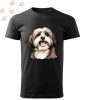 Shih Tzu (20) mintás Férfi-unisex póló - Több színben