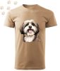 Shih Tzu (20) mintás Férfi-unisex póló - Több színben