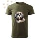 Shih Tzu (21) mintás Férfi-unisex póló - Több színben