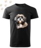 Shih Tzu (21) mintás Férfi-unisex póló - Több színben