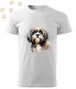 Shih Tzu (21) mintás Férfi-unisex póló - Több színben