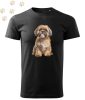 Shih tzu (25) mintás Férfi-unisex póló - Több színben