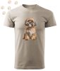 Shih tzu (25) mintás Férfi-unisex póló - Több színben