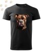 Staffordshire Terrier (13) mintás Férfi-unisex póló - Több színben