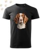 Welsh Springer Spániel (04) mintás Férfi-unisex póló - Több színben