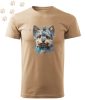 Yorkshire Terrier (08) mintás Férfi-unisex póló - Több színben