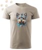 Yorkshire Terrier (08) mintás Férfi-unisex póló - Több színben