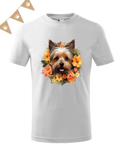 Yorkshire Terrier (10) mintás Gyerek póló - Több színben