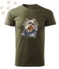 Yorkshire Terrier (11) mintás Férfi-unisex póló - Több színben