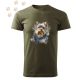 Yorkshire Terrier (11) mintás Férfi-unisex póló - Több színben