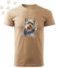 Yorkshire Terrier (11) mintás Férfi-unisex póló - Több színben