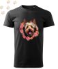 Yorkshire Terrier (13) mintás Férfi-unisex póló - Több színben