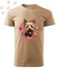 Yorkshire Terrier (13) mintás Férfi-unisex póló - Több színben