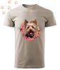 Yorkshire Terrier (13) mintás Férfi-unisex póló - Több színben