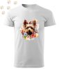 Yorkshire Terrier (14) mintás Férfi-unisex póló - Több színben