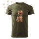Yorkshire Terrier (21) mintás Férfi-unisex póló - Több színben